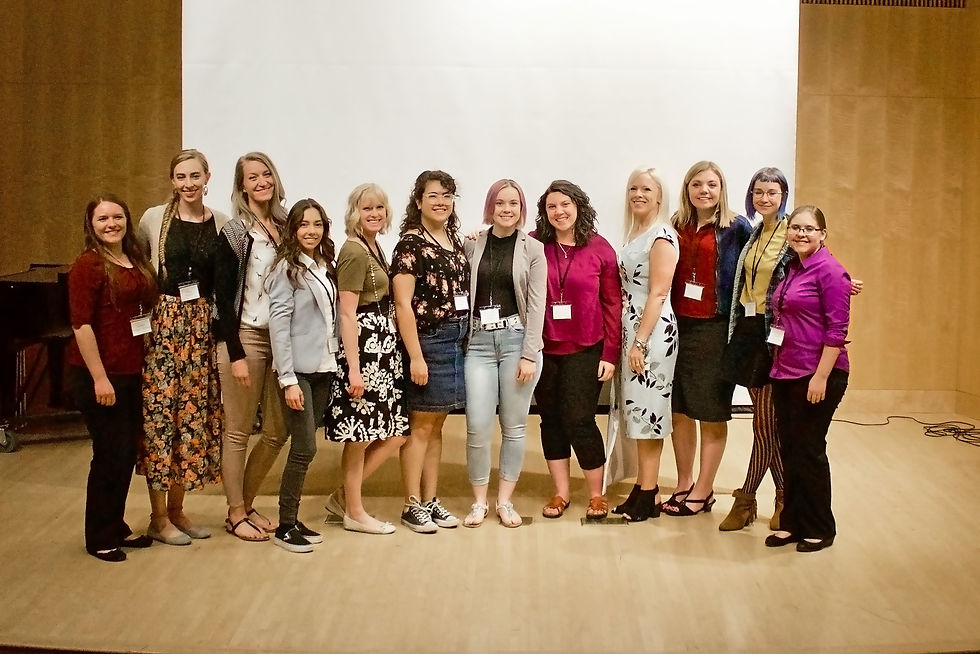 Young artists with business skills. Women's ALI Fellows